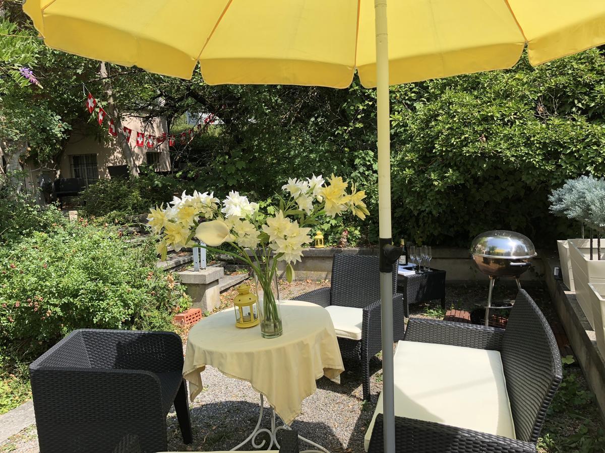 Garden Studio Apartment Zürichberg Buitenkant foto