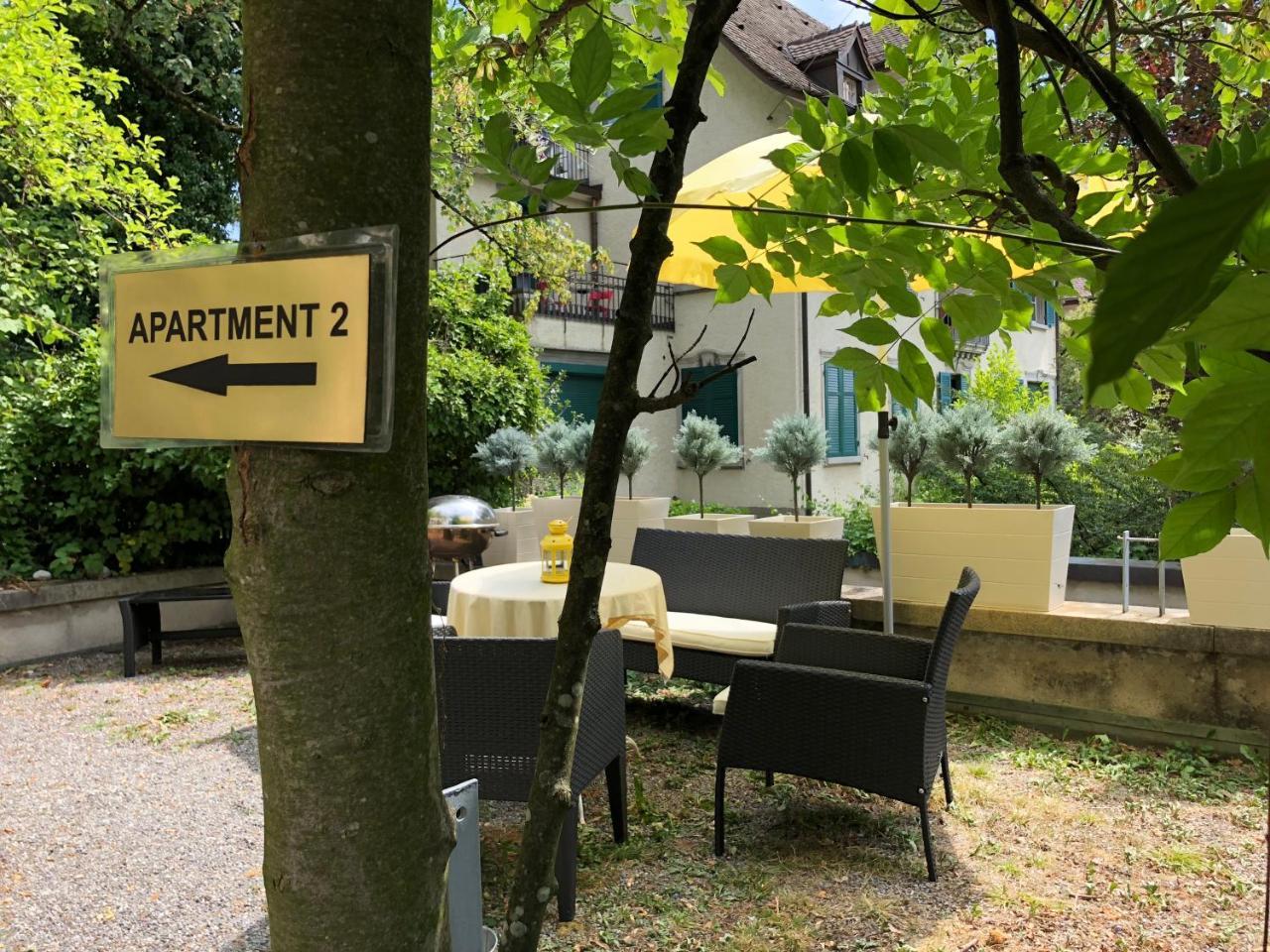 Garden Studio Apartment Zürichberg Buitenkant foto