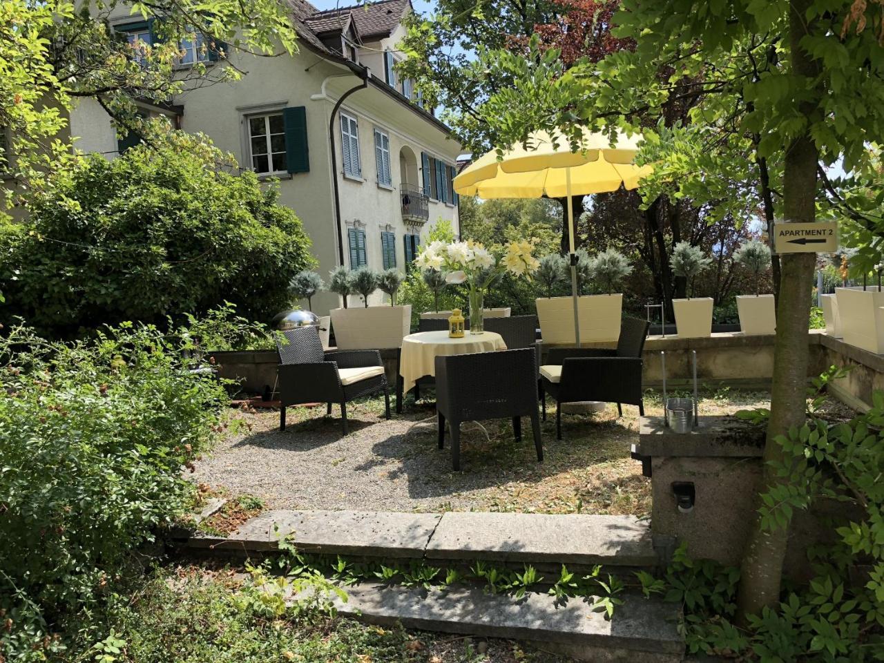 Garden Studio Apartment Zürichberg Buitenkant foto